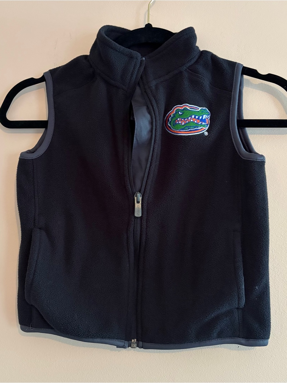 University of Florida Gators Black Fleece Vest